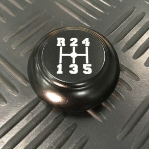 Pommeau Plat Noir 5 Speed