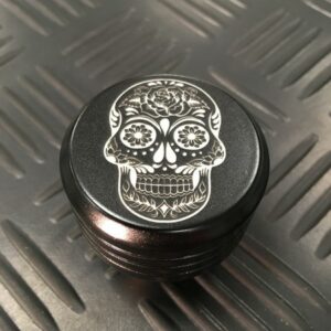 Pommeau Moderne Noir Mexicain Flower