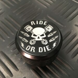 Pommeau Moderne Noir Ride or Die