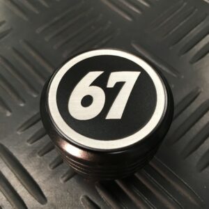 Pommeau Moderne Noir Année 67