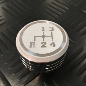 Pommeau Moderne Poli 4 Speed