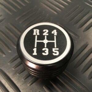 Pommeau Moderne Noir 5 speed