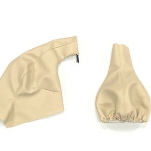 Soufflet Pack Duo en simili cuir Couleur Crème