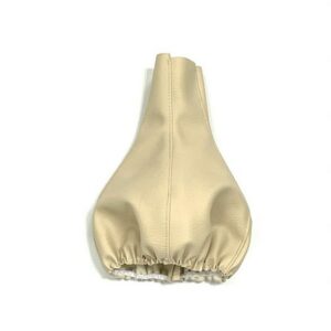 Soufflet en simili cuir Couleur Crème