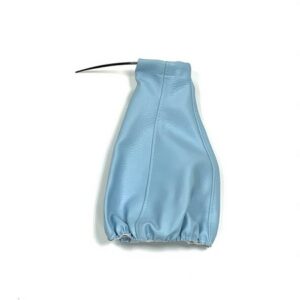 Soufflet en simili cuir Couleur Bleu Ciel