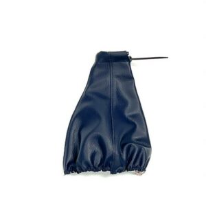 Soufflet en simili cuir Couleur Bleu Foncé