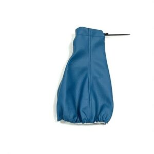 Soufflet en simili cuir Couleur Bleu Canard