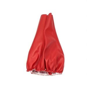 Soufflet en simili cuir Couleur Rouge Vif