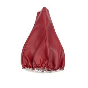 Soufflet en simili cuir Couleur Rouge Bordeaux
