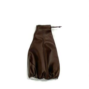 Soufflet en simili cuir Couleur Marron Foncé
