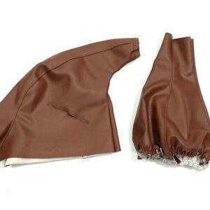 Soufflet Pack Duo en simili cuir Couleur Marron