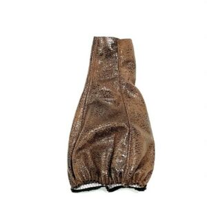Soufflet en simili cuir Couleur Vintage