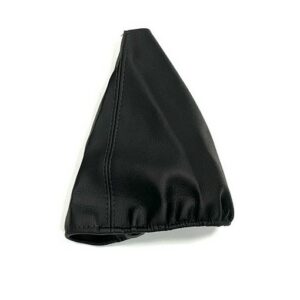 Soufflet en simili cuir Couleur Noir
