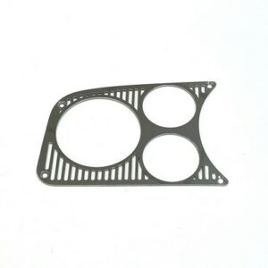 Grille Gauche 1x80 + 2x52mm